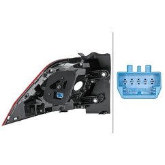 HELLA Luce posteriore 2SD 012 521-061