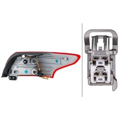 HELLA Luce posteriore 2SD 354 828-031