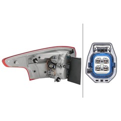 HELLA Luce posteriore 2SD 354 828-161