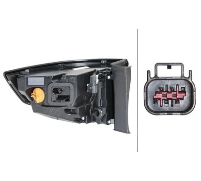 HELLA Luce posteriore 2SD 354 831-031