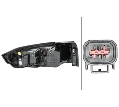 HELLA Luce posteriore 2SK 012 379-421