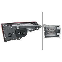 HELLA Luce posteriore 2SV 012 247-081