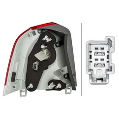 HELLA Luce posteriore 2VA 011 527-041