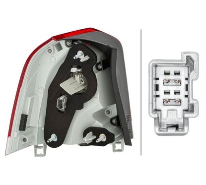 HELLA Luce posteriore 2VA 011 527-041