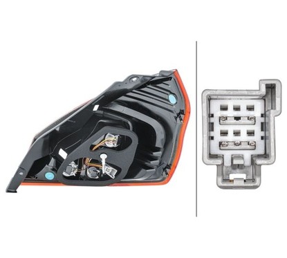 HELLA Luce posteriore 2VP 354 805-011