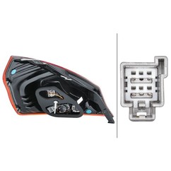 HELLA Luce posteriore 2VP 354 805-021