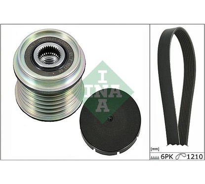 Ina Kit Cinghie Poly-V Renault Clio Ii (Bb0/1/2_, Cb0/ 529002110