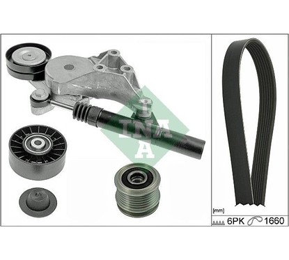 Ina Kit Cinghie Poly-V 529011310 per ripristinare il corretto funzionamento del componente