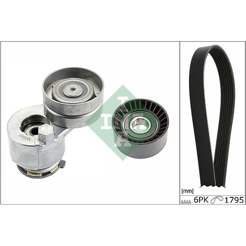 Ina Kit Cinghie Poly-V Renault Laguna Ii Grandtour (Kg 529012410