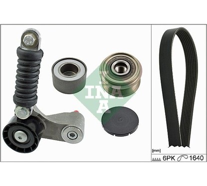 Ina Kit Cinghie Poly-V Renault Scenic I (Ja0/1_) 1.9 D 529012710