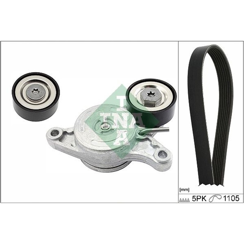 Ina Kit Cinghie Poly-V Mini Mini Clubman (R55) Cooper 529015410