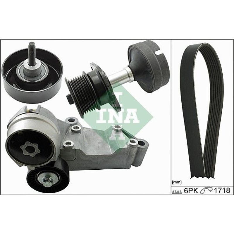 Ina Kit Cinghie Poly-V Ford Focus Kombi (Dnw) 1.8 Turb 529017310