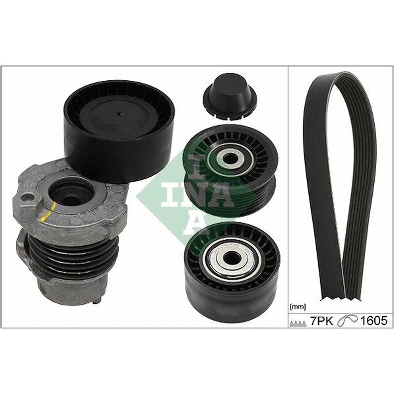 Ina Kit Cinghie Poly-V Renault Captur (J5_) 0.9 Tce 90 529019410