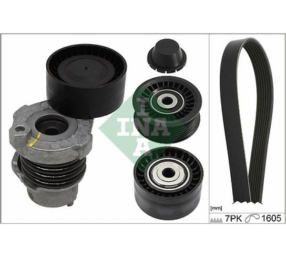 Ina Kit Cinghie Poly-V Renault Captur (J5_) 0.9 Tce 90 529019410