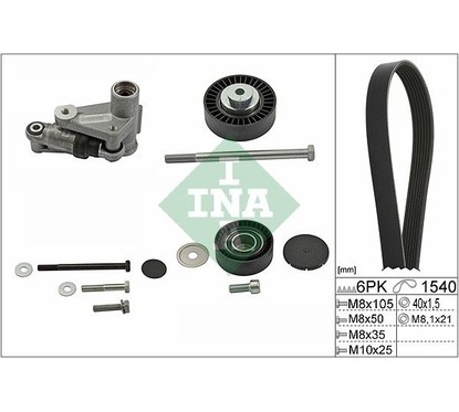 Ina Bmw Z3 (E36) 2.2 I (08.2014 ) 529019910 per ripristinare il corretto funzionamento del componente