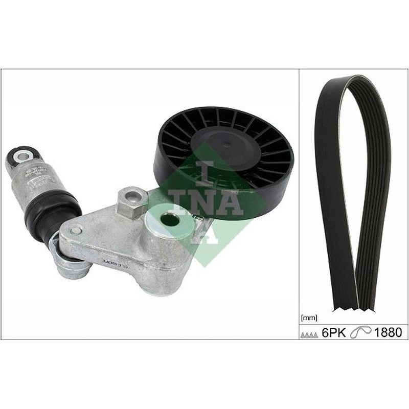 Ina Kit Cinghie Poly-V Opel Zafira A (F75_) 2.0 Dti 16 529020210