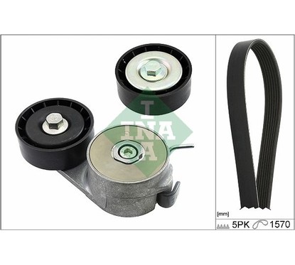 Ina Kit Cinghie Poly-V 529022310 per ripristinare il corretto funzionamento del componente