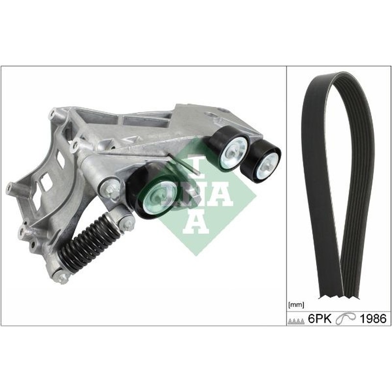 Ina Kit Cinghie Poly-V Mercedes A-Class (W169) A 160 529023310