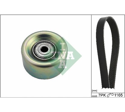 Ina Kit Cinghie Poly-V 529027410 per ripristinare il corretto funzionamento del componente