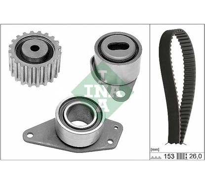 Ina Kit Tendicinghia 530003810 per ripristinare il corretto funzionamento del componente