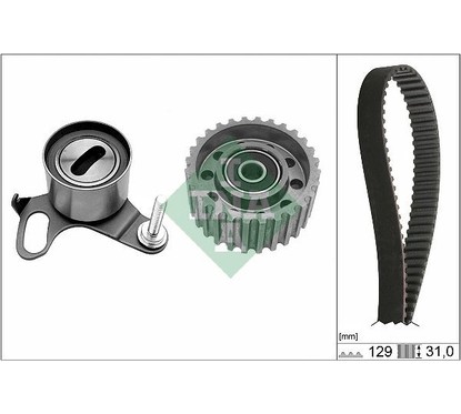 Ina Kit Tendicinghia 530004810 per ripristinare il corretto funzionamento del componente