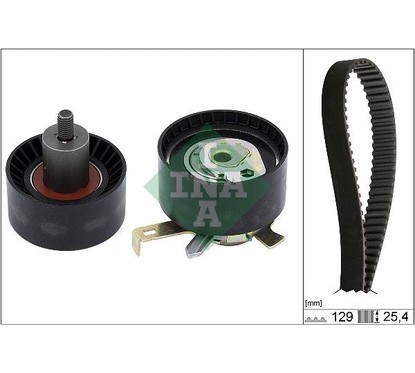 Ina Kit Tendicinghia 530006610 per ripristinare il corretto funzionamento del componente