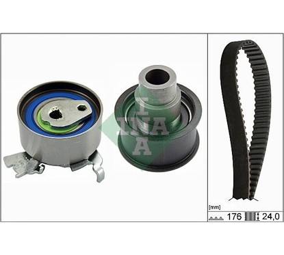 Ina Kit Tendicinghia 530007910 per ripristinare il corretto funzionamento del componente