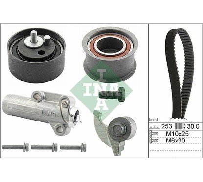 Ina Kit Tendicinghia 530017910 per ripristinare il corretto funzionamento del componente