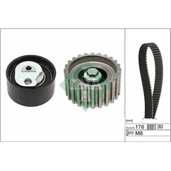 Ina Kit Tendicinghia 530023210 per ripristinare il corretto funzionamento del componente