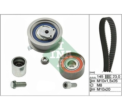 Ina Kit Tendicinghia 530037410 per ripristinare il corretto funzionamento del componente