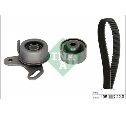 Ina Kit Tendicinghia 530042710 per ripristinare il corretto funzionamento del componente