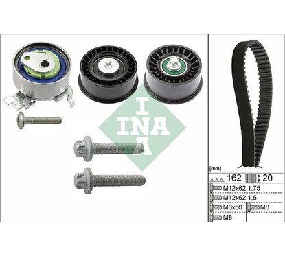 Ina Kit Tendicinghia 530044110 per ripristinare il corretto funzionamento del componente