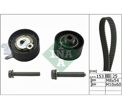 Ina Kit Tendicinghia 530047110 per ripristinare il corretto funzionamento del componente