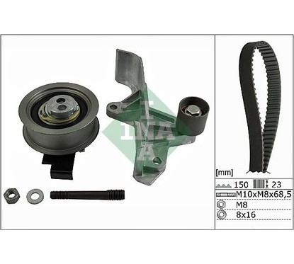 Ina Kit Cinghie 530054610 per ripristinare il corretto funzionamento del componente