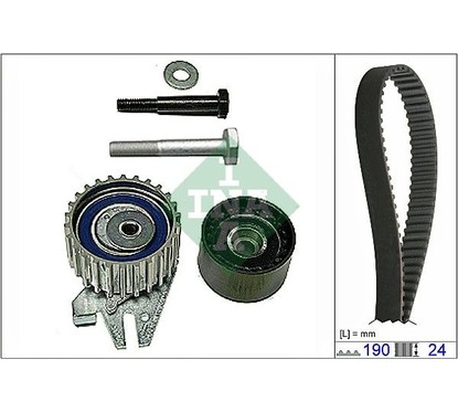 Kit Cinghie Dentate Ina 530062210 Alfa, Fiat