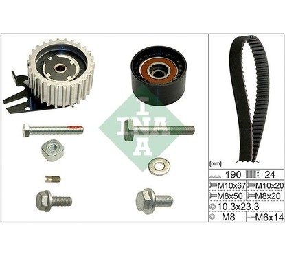 Ina Kit Distribuzione 530062410 per ripristinare il corretto funzionamento del componente