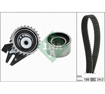 Ina Kit Tendicinghia 530062510 per ripristinare il corretto funzionamento del componente