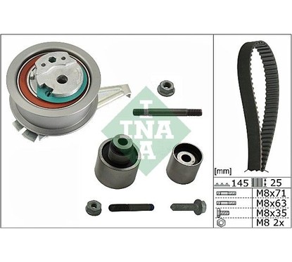 Ina Kit Cinghie Dentate Vw Golf Vii (5G1) 1.6 Tdi (08. 530065010