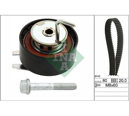 Ina Kit Cinghie Dentate Landrover Range Rover Sport (L 530069210