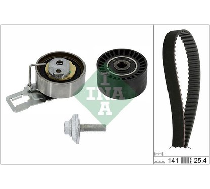Ina Kit Cinghie Dentate 530069810 per ripristinare il corretto funzionamento del componente