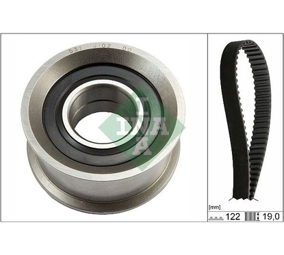 INA Kit cinghie dentate 530 0712 10 per ripristinare il corretto funzionamento del componente