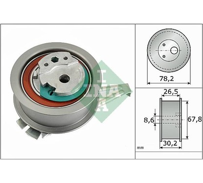 Ina Rullo Tenditore, Cinghia Dentata Vw Golf Vii (5G1) 531089410