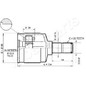 Japanparts Giunto Omocinetico Gi-W21