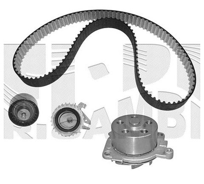 Km International Kit+Pa Alfa 147 1.6I Wkfi222 per ripristinare il corretto funzionamento del componente