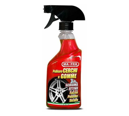 Ma-Fra Pulitore Cerchi e Gomme Con Schiuma Attiva 500 ML