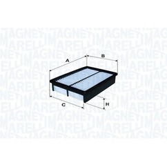 MAGNETI MARELLI Filtro aria 153071762544