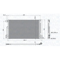Magneti Marelli Condensatore Opel Corsa/F Bc611