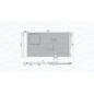 MAGNETI MARELLI Condensatore, Climatizzatore 350203946000