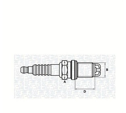 Magneti Marelli Candela 2P Resistiva Citr K20Tnr-S9 per ripristinare il corretto funzionamento del componente