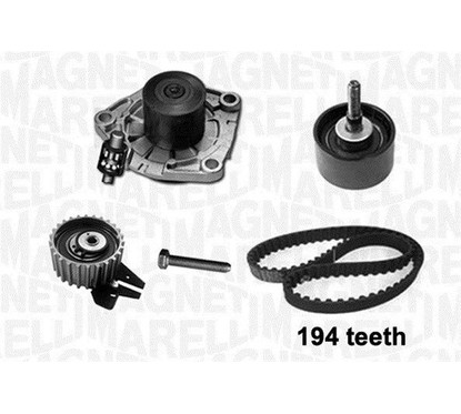 Magneti Marelli Kit Cinghie Distribuzione + Pompa Acqua Kwp0405K1